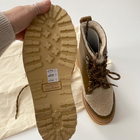 Ulla Johnson shearling leather boots - Picture 8 of 11